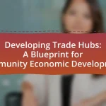 Developing Trade Hubs: A Blueprint for Community Economic Development