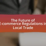 The Future of E-commerce Regulations in Local Trade